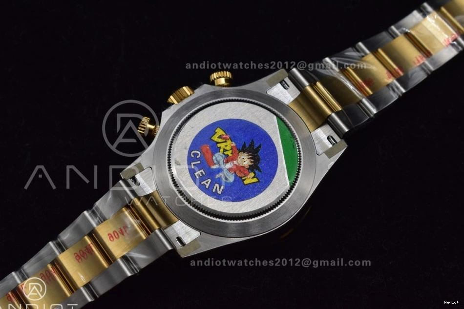 Clean Diamond on 116503 Of Bracelet Dial YG Best Edition Daytona Mother SS 1:1 Pearl V2 White SA4130 0119